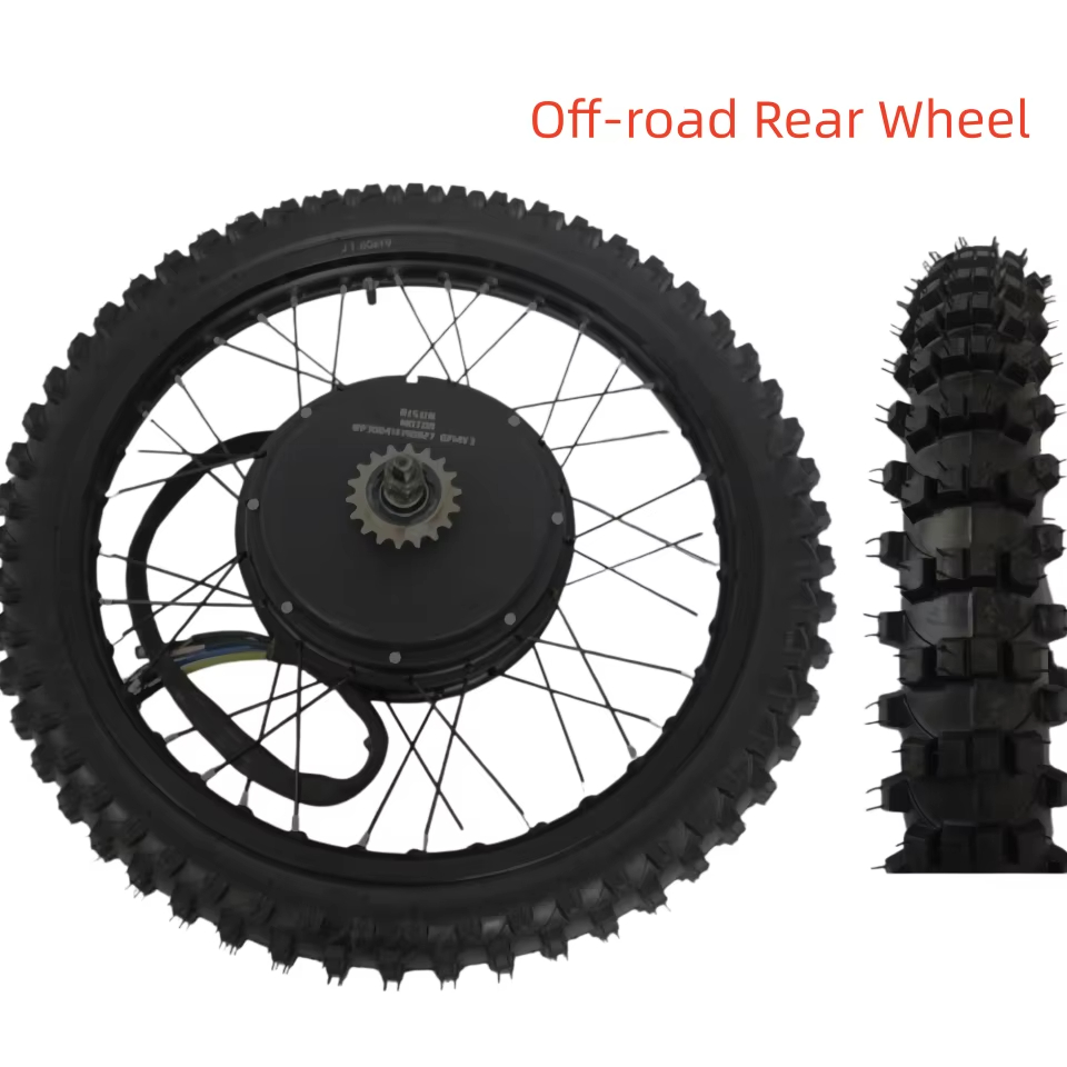 Ebike Motorcycle Rear Wheel Co - 72V 5000W Hub Motor Kit 评论和价格