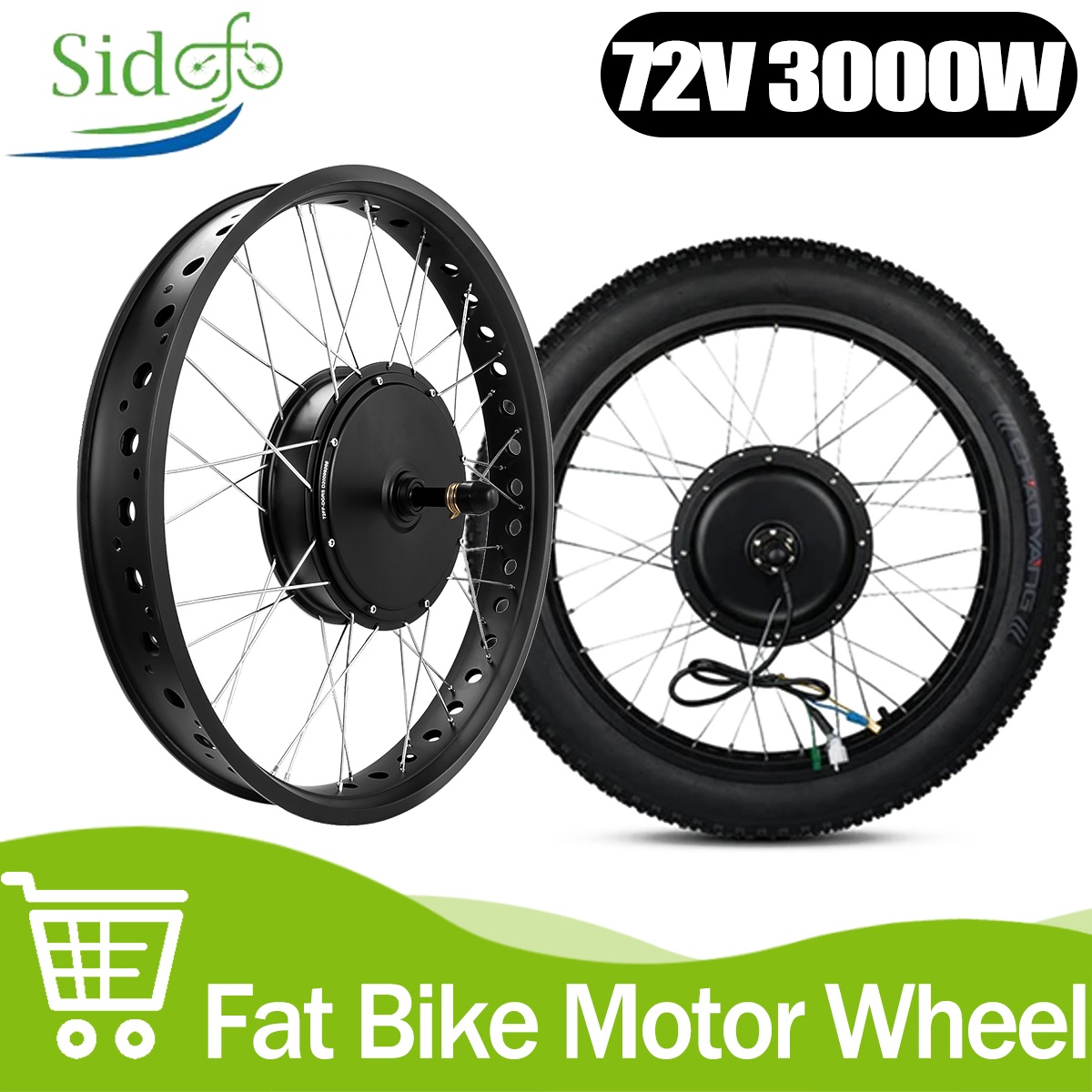 72V 3000W Brushless Gearless H - 72V 5000W Hub Motor Kit 评论和价格