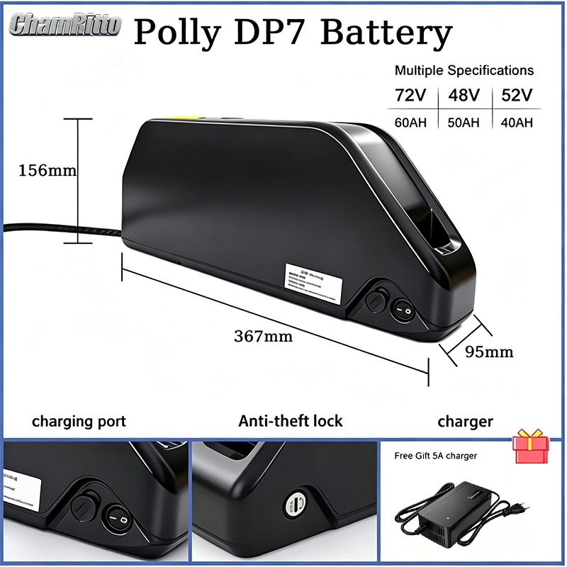 Hailong ebike battery 52v 36v  - Electric Bicycle Battery 72V 30Ah 评论和价格