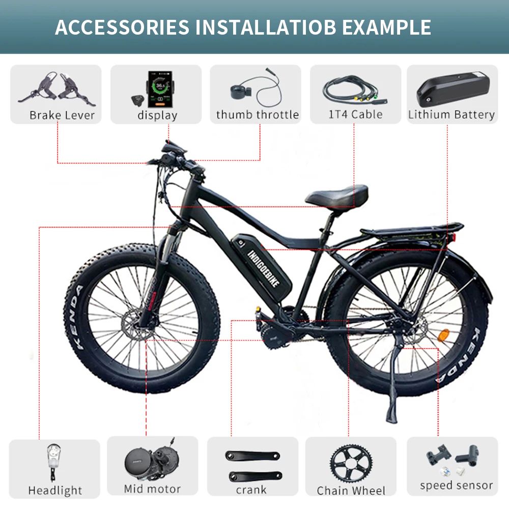 Bafang Motor BBSHD 1000W 52V B - Mid Drive Motor Kit 52V 1000W 评论和价格