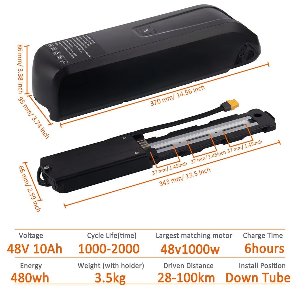 New Hailong EBike Battery 36V  - Ebike Battery 48V 20Ah Hailong 评论和价格