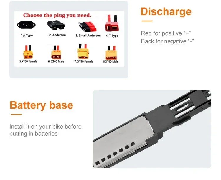 Liitokala 48V Electric Bicycle - Ebike Battery 48V 20Ah Hailong 评论和价格