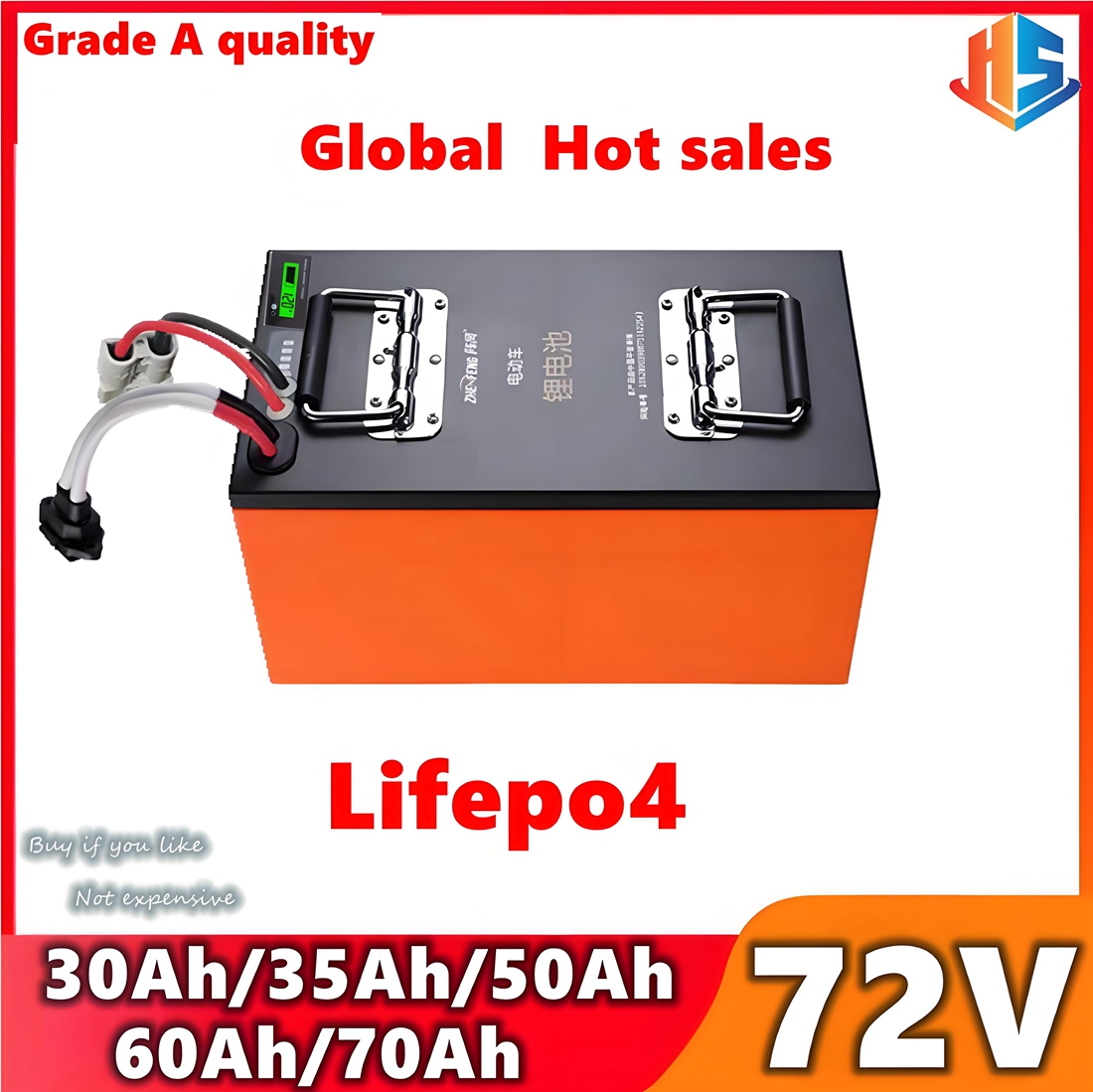 Scooter EV 72V 50Ah 60AH 35AH  - Electric Bicycle Battery 72V 30Ah 评论和价格