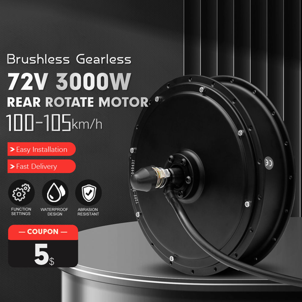 Electric Bike Motor 72V 3000W  - Ebike Conversion Kit 72V 3000W 评论和价格