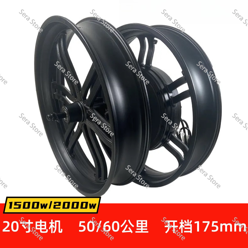 2000W 60km/h 20 Inch Fat Tire  - Fat Tire Ebike Conversion Kit 2000W 评论和价格