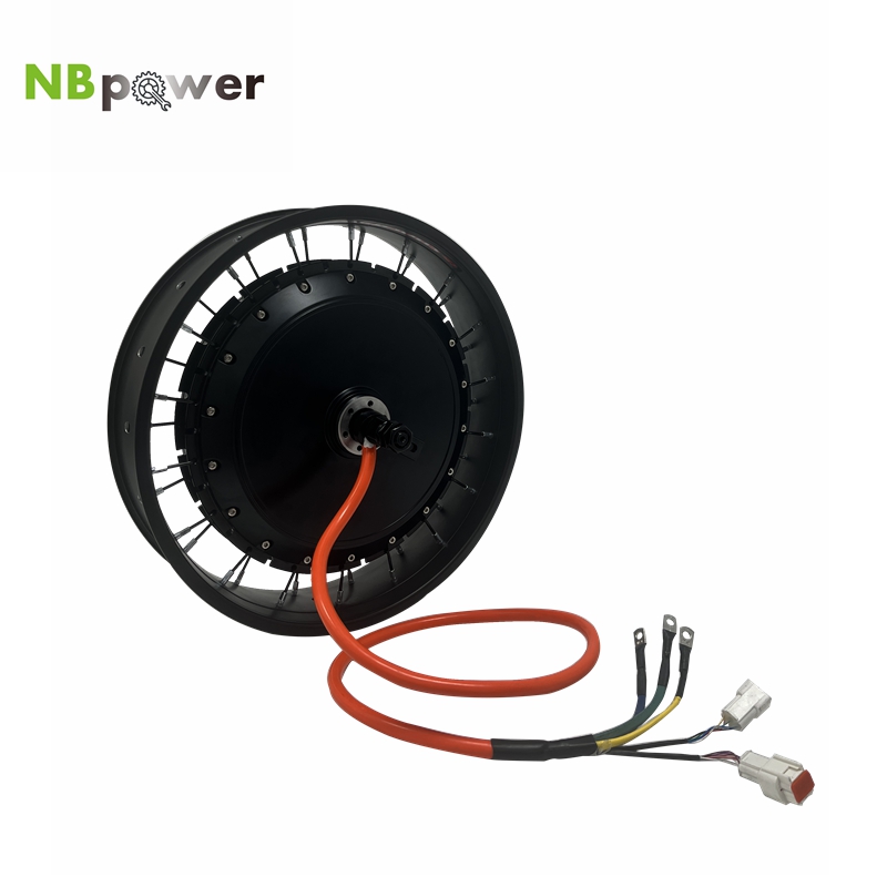 NBpower/QS273 40H 20x4/24x4/26 - 72V 5000W Hub Motor Kit 评论和价格